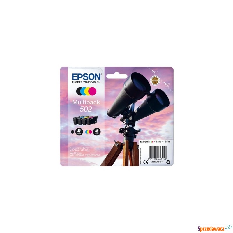Tusze Oryginalne Epson 502 (C1...