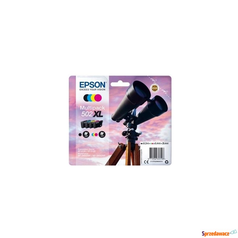Tusze Oryginalne Epson 502 XL...