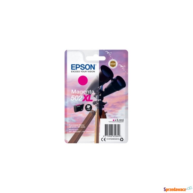 Tusz Oryginalny Epson 502 XL (...