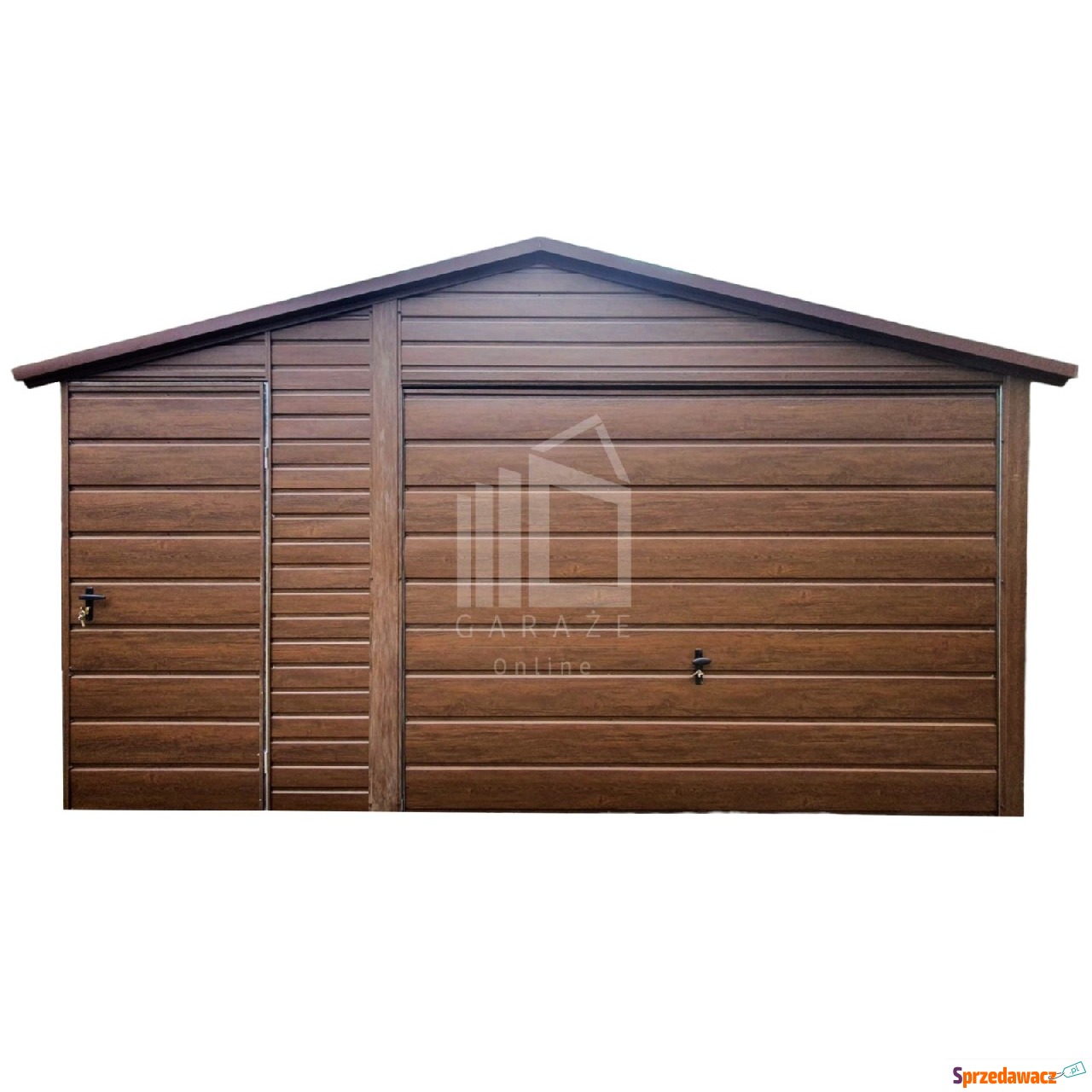 Garaż Blaszany 4,5x6m + Wiata 1,5m...
