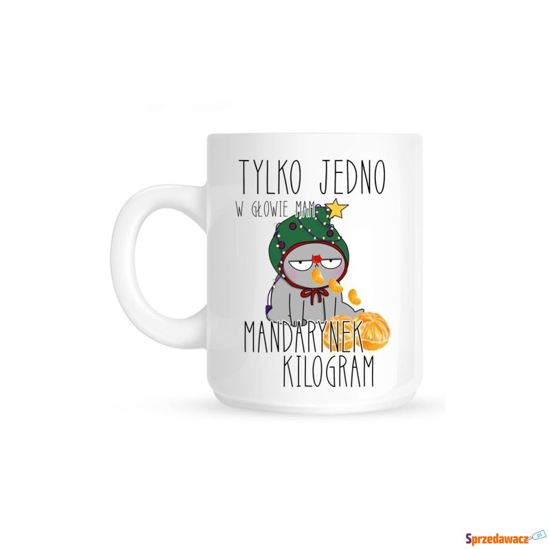 śmieszny kubek na święta