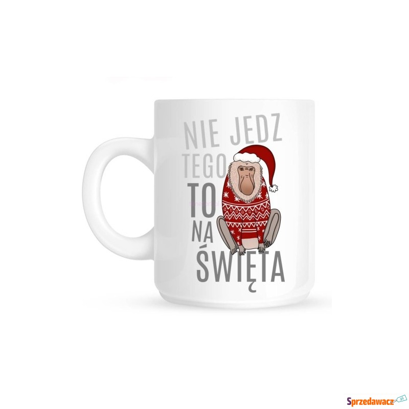 śmieszny kubek na święta na prezent