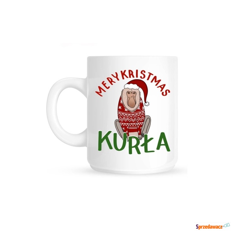 świąteczny kubek na prezent