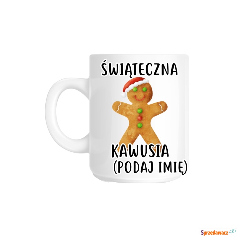 kubek na święta pod choinkę