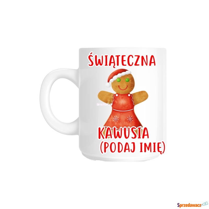 kubek na święta pod choinkę