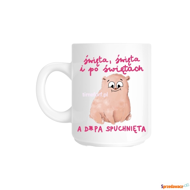 kubek na prezent pod choinkę