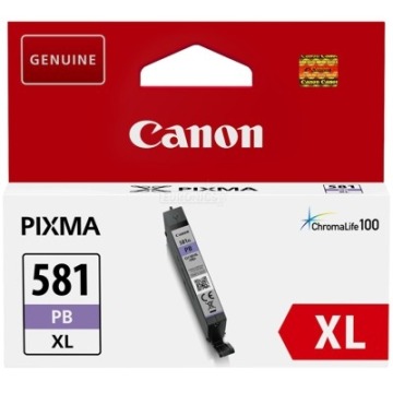 Tusz Oryginalny Canon CLI-581 XL PB (2053C001) (Niebieski Foto) - DARMOWA DOSTAWA w 24h