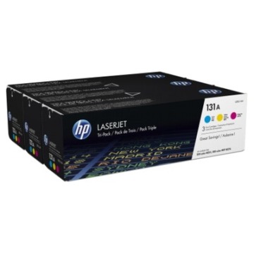 Tonery Oryginalne HP 131A (U0SL1AM) (trójpak) - DARMOWA DOSTAWA w 24h