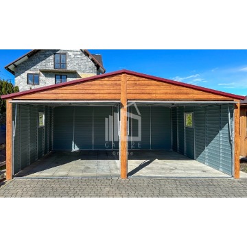 Garaż Blaszany 6x6m 2x Brama uchylna 2x Okno... - Garaże i wiaty - Otwock - zdjęcie 4