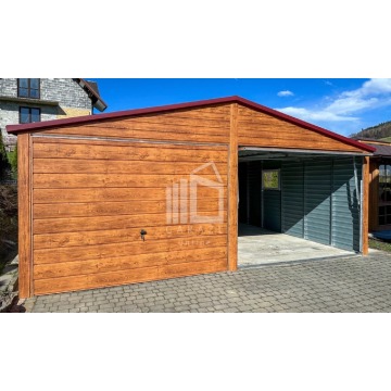 Garaż Blaszany 6x6m 2x Brama uchylna 2x Okno... - Garaże i wiaty - Otwock - zdjęcie 2