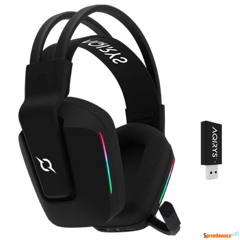 AQIRYS Dual Mode Wirelles&BT+Wired ALYA V2.0 black - Słuchawki - Gorzów Wielkopolski