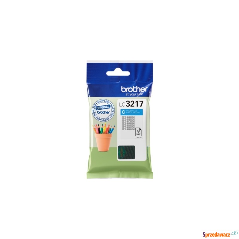Tusz Oryginalny Brother LC-3217C (LC-3217C) (... - Tusze, tonery - Starogard Gdański