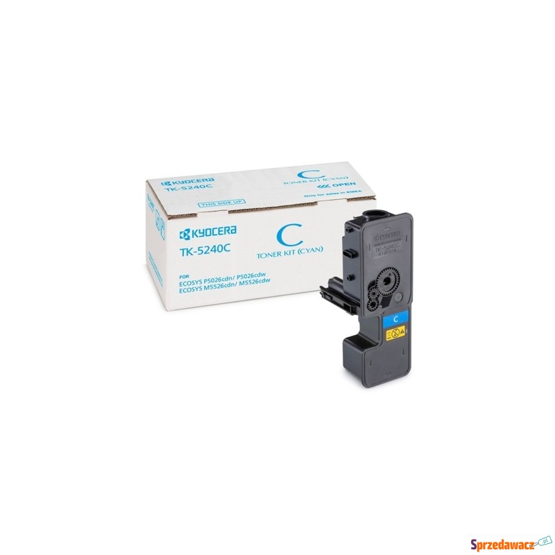 Toner Oryginalny Kyocera TK-5240C (1T02R7CNL0)... - Tusze, tonery - Kwidzyn