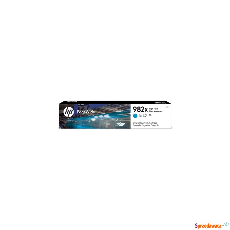 Tusz Oryginalny HP 982X (T0B27A) (Błękitny) -... - Tusze, tonery - Kielce