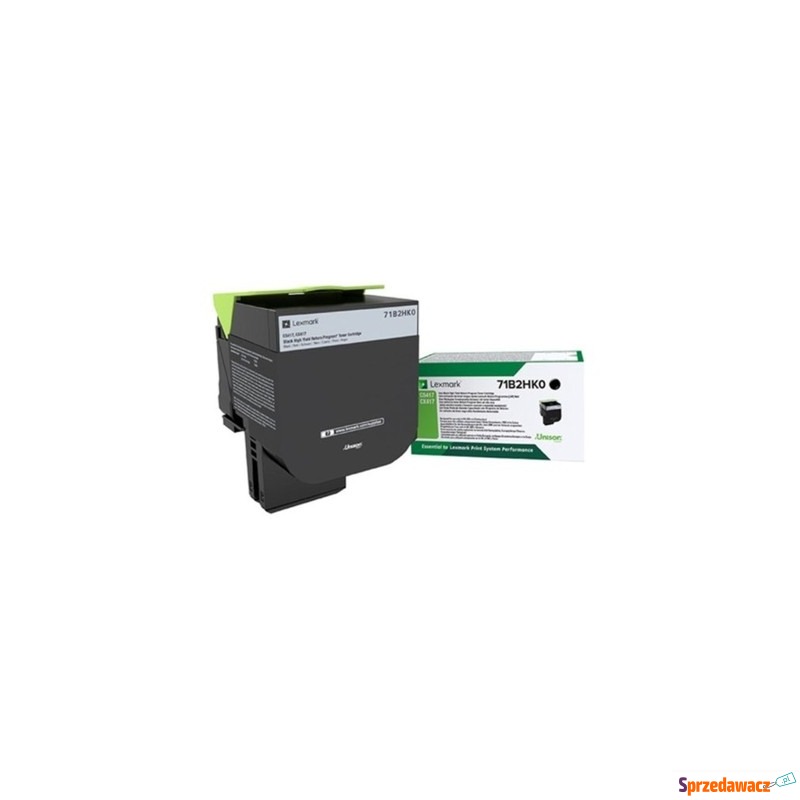 Toner Oryginalny Lexmark 71B (71B2HK0) (Czarny)... - Tusze, tonery - Kwidzyn