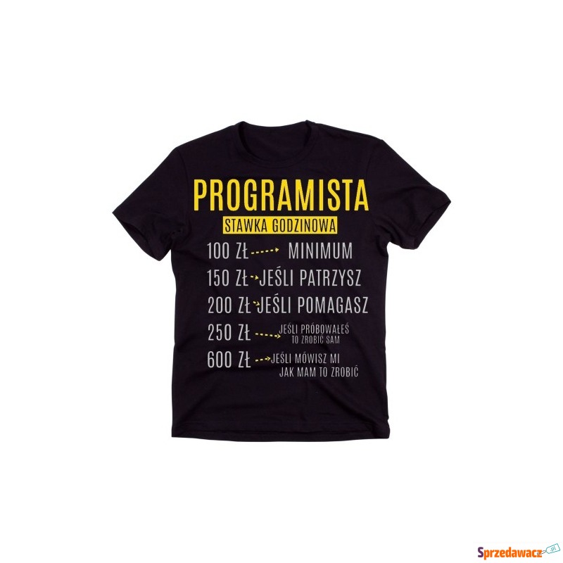 koszulka na prezent dla programisty - Bluzki, koszule - Będzin