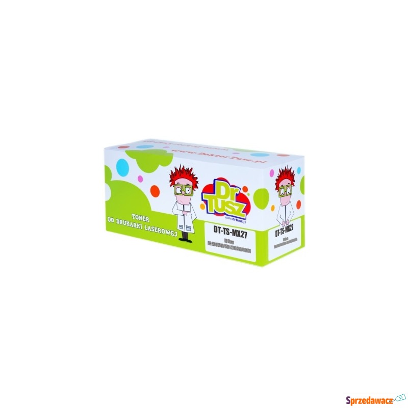 Toner Zamiennik MX-27GTCA do Sharp (MX27GTCA)... - Tusze, tonery - Konin