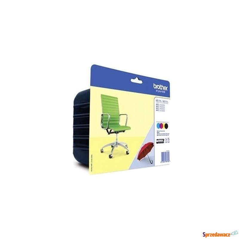 Tusze Oryginalne Brother LC-229/225 XL CMYK (... - Tusze, tonery - Będzin