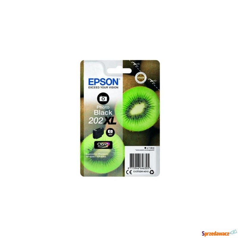 Tusz Oryginalny Epson 202 XL (C13T02H14010) (... - Tusze, tonery - Koszalin