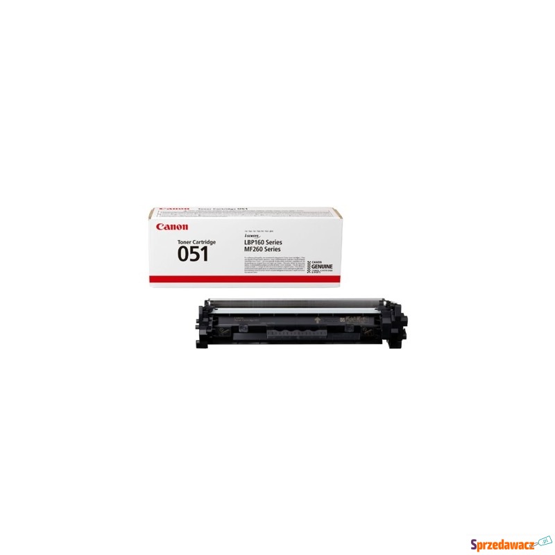 Toner Oryginalny Canon CRG-051 (2168C002) (Czarny)... - Tusze, tonery - Sopot