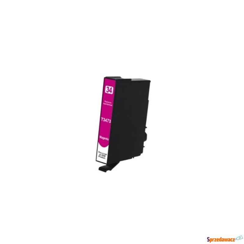 Tusz Zamiennik 34xl do Epson (T3473) (Purpurowy)... - Tusze, tonery - Wrocław
