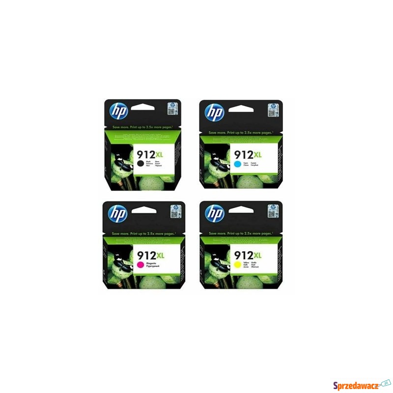 Tusze Oryginalne HP 912 XL (3YP34AE) (komplet)... - Tusze, tonery - Opole