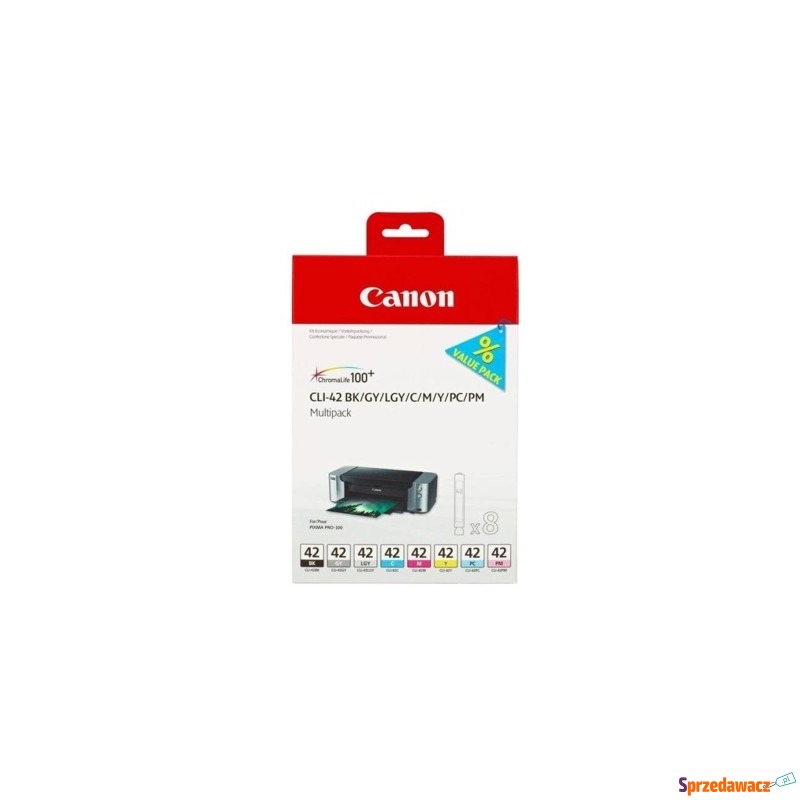 Tusze Oryginalne Canon CLI-42 MULTI PACK (638... - Tusze, tonery - Włocławek
