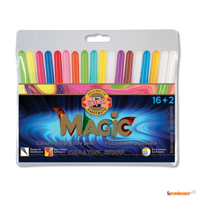 KIN FLAMASTRY 7716/12AH MAGIC 16+2