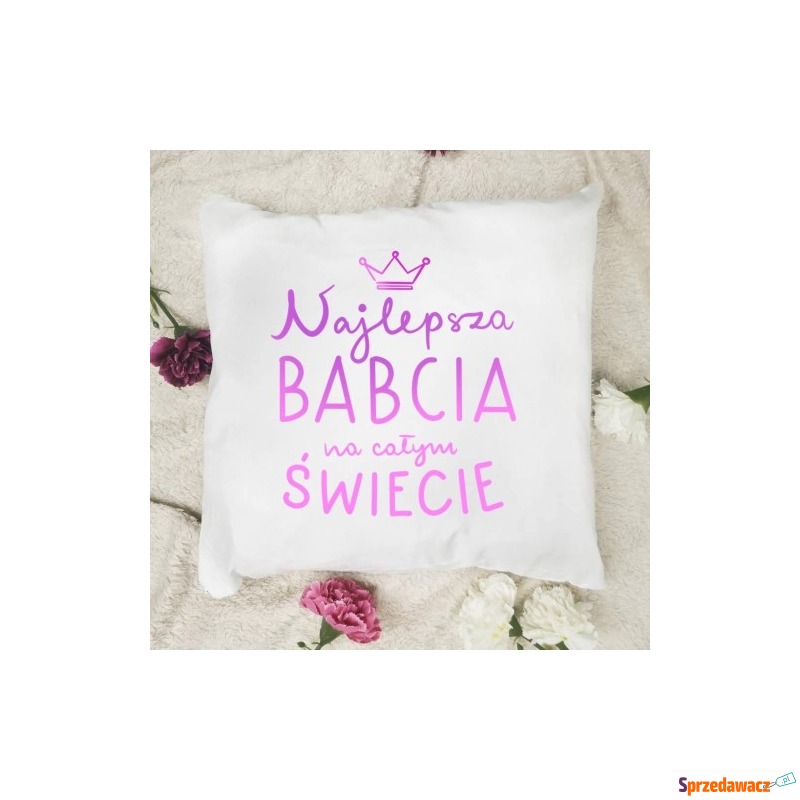 Poduszka na prezent dla babci