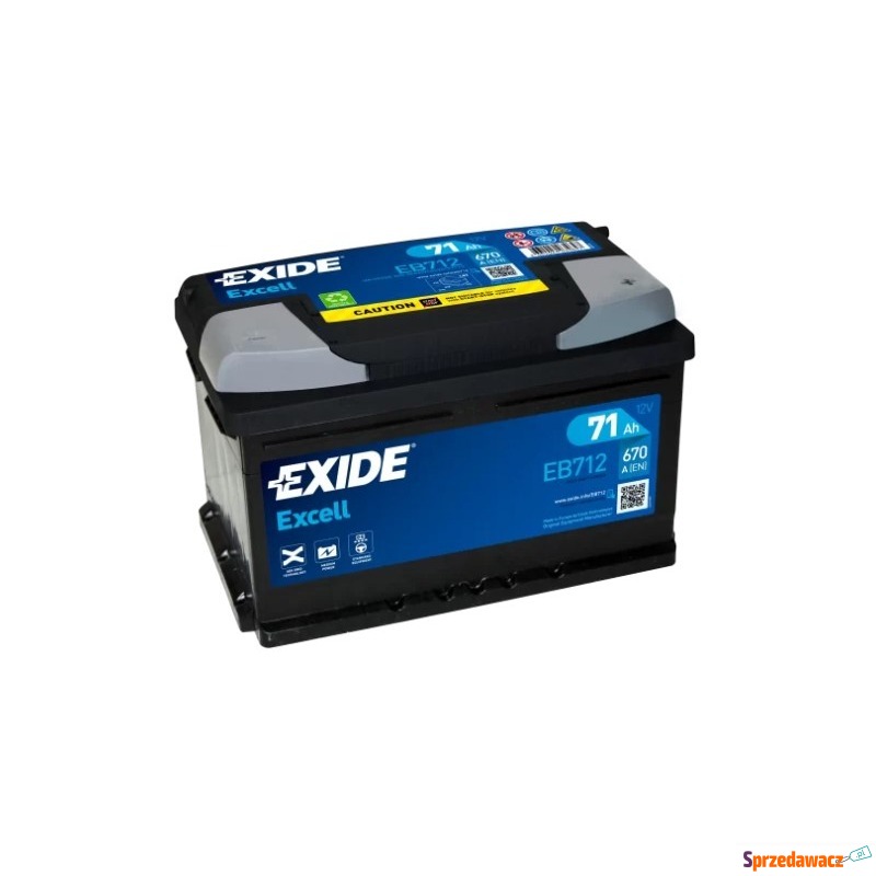 Akumulator 71Ah 670A Exide Excell...