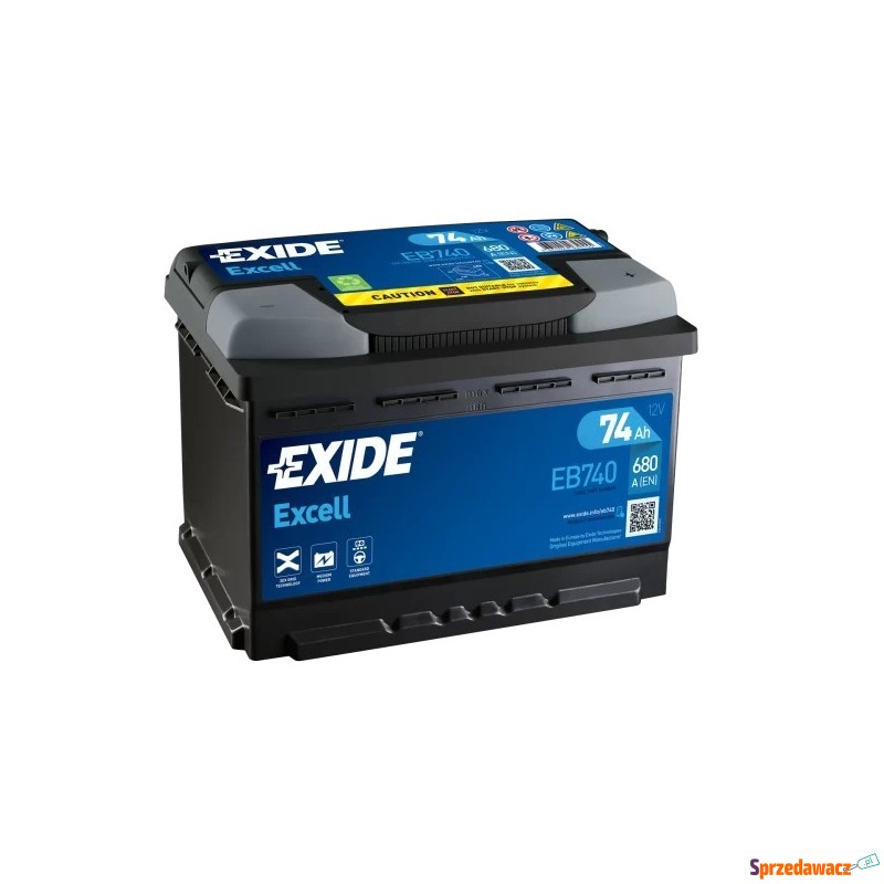 Akumulator 74Ah 680A Exide Excell...