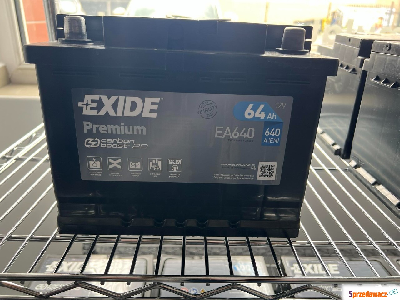 Akumulator 12V 64Ah 640A Exide...
