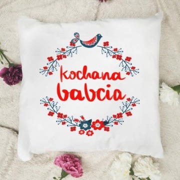 Poduszka na prezent dla babci