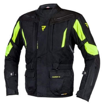 REBELHORN KURTKA TEKSTYLNA HARDY II BLACK/FLO YELL