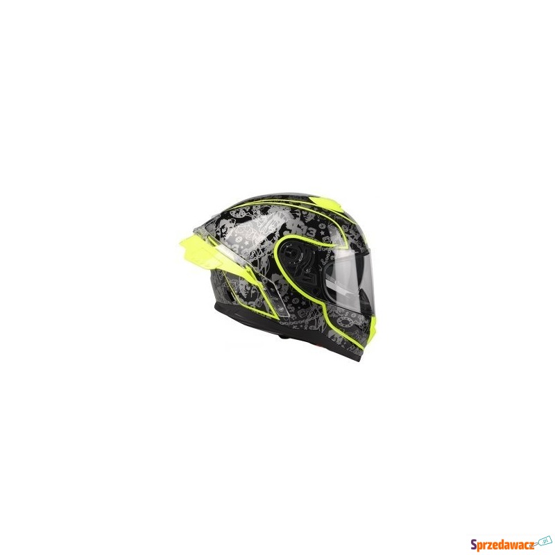 LAZER Kask integral RAFALE SR $13 Original Cz/Ż... - Kaski motocyklowe - Tarnów