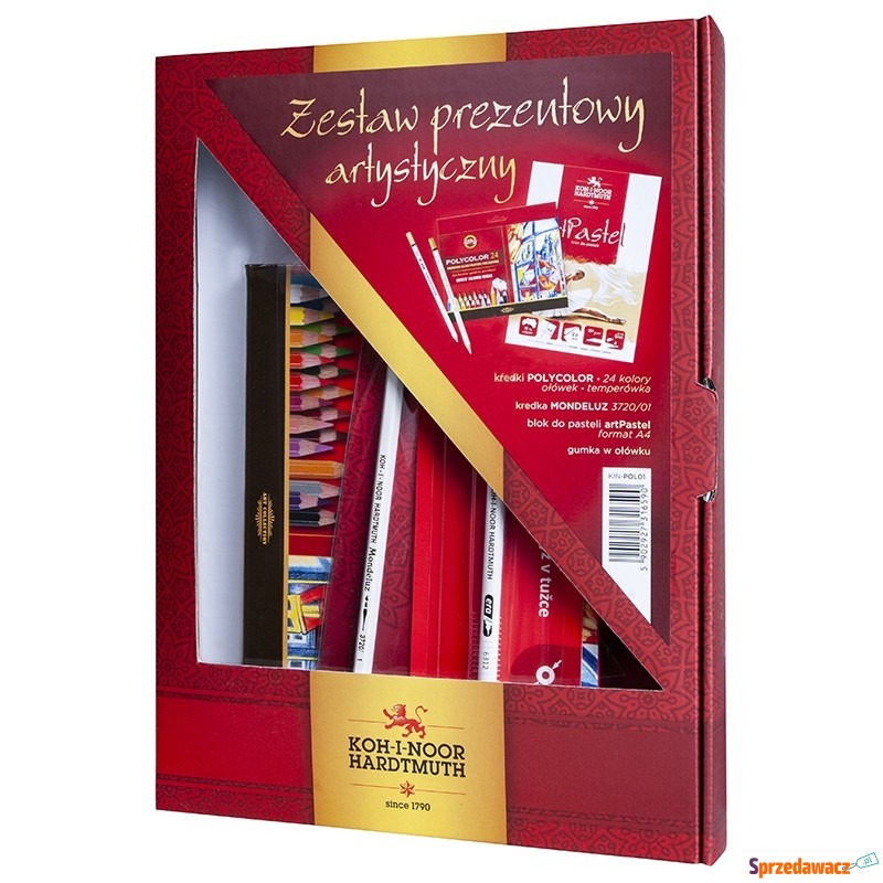 KIN ZESTAW Z KREDKAMI POLYCOLOR  (33) - Pozostałe art. szkolne - Warszawa