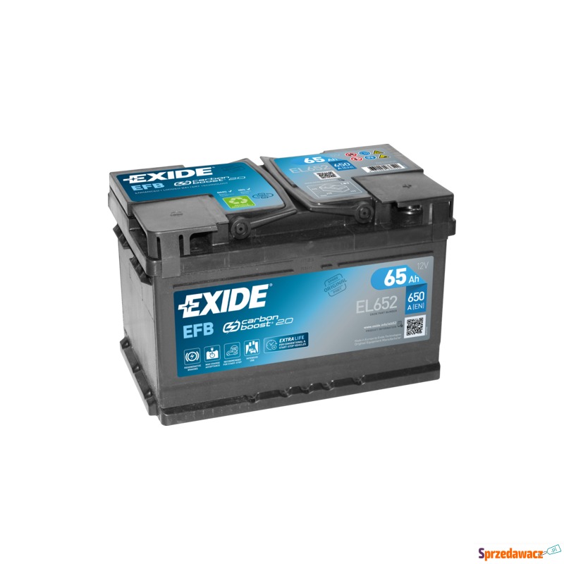 Akumulator Exide Start Stop EFB 65Ah 650A el652... - Akumulatory - Kędzierzyn-Koźle