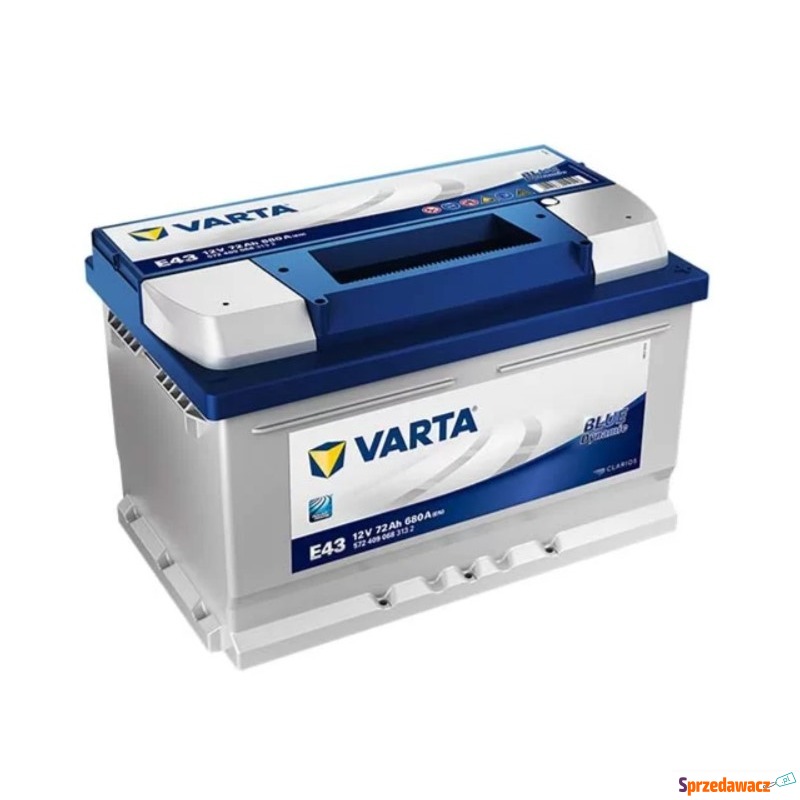 Akumulator 72Ah 680A varta Blue Dynamic E43 EN - Akumulatory - Legnica