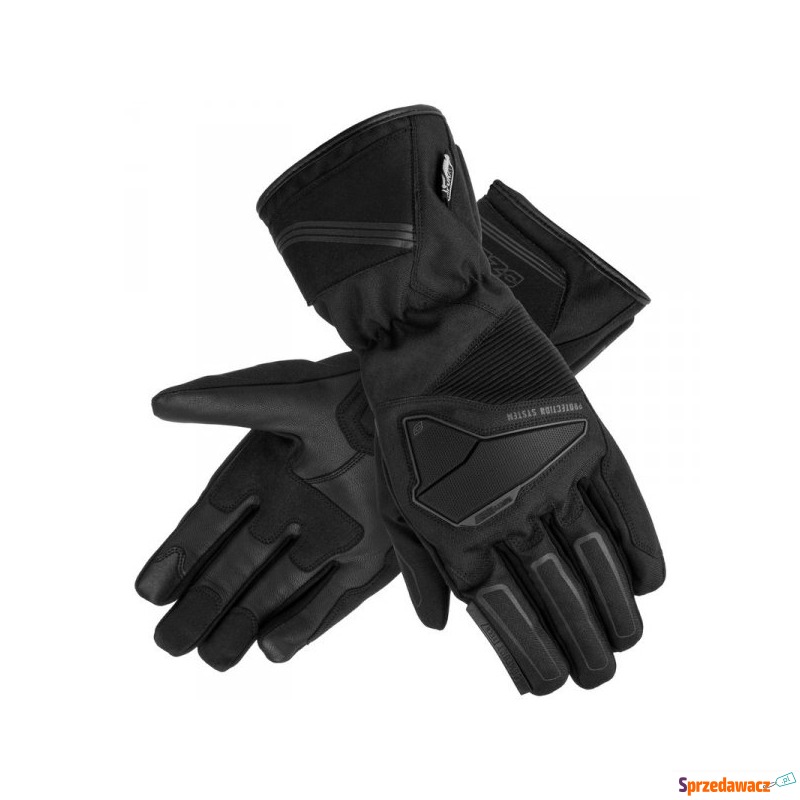 OZONE RĘKAWICE SKÓRZANE TOURING WP BLACK - Rękawice motocyklowe - Koszalin