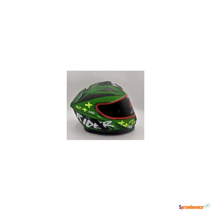 LAZER Kask Motocyklowy RAFALE Oni Zielony Czarny - Kaski motocyklowe - Kętrzyn