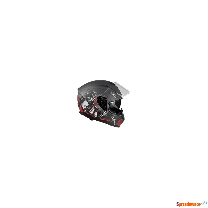 LAZER Kask Integralny VERTIGO EVO Pitbull Szary... - Kaski motocyklowe - Lubin