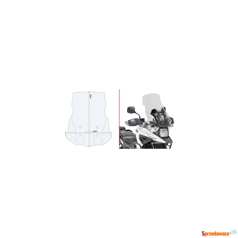 GIVI D3117ST SZYBA PRZEZROCZYSTA...