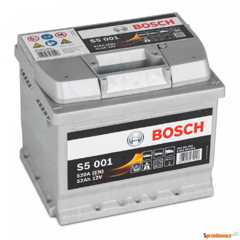 Akumulator 52Ah 520A Bosch S5001...