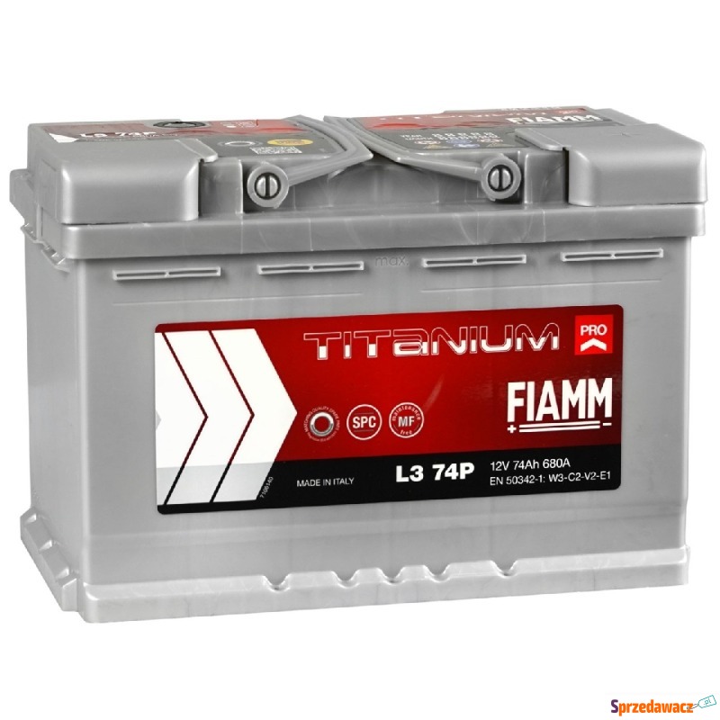 Akumulator 74Ah 680A FIAMM Titanium...