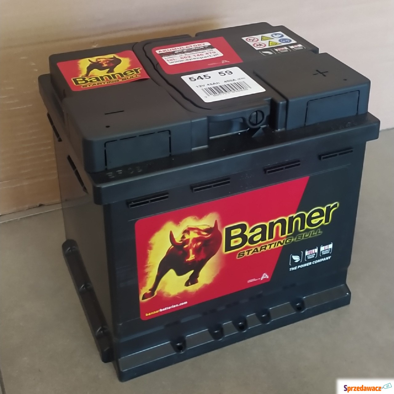 Akumulator 12V 45Ah 400A Banner...