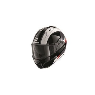 SHARK Kask szczękowy EVO ES ENDLESS biały/cza/czer