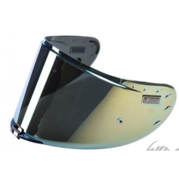 LS2 SZYBA KASKU FF327 LUSTRZANKA ZŁOTA