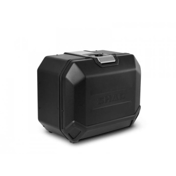 SHAD KUFER TERRA BLACK BOCZNY TR47 ALUMIN. PRAWY