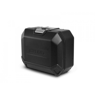 SHAD KUFER TERRA BLACK BOCZNY TR36 ALUMINIOWY LEWY