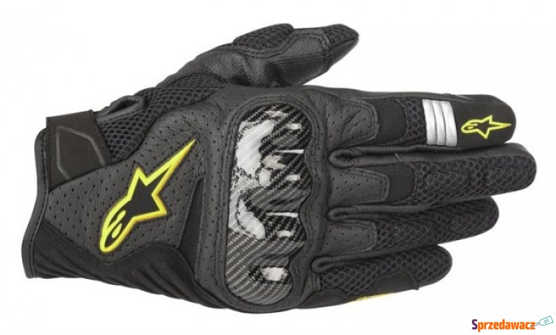 ALPINESTARS Rękawice SMX-1 V2 WENTYLOWANE czarny - Rękawice motocyklowe - Mysłowice